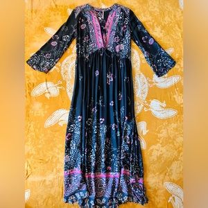 Free People bohemian maxi XS